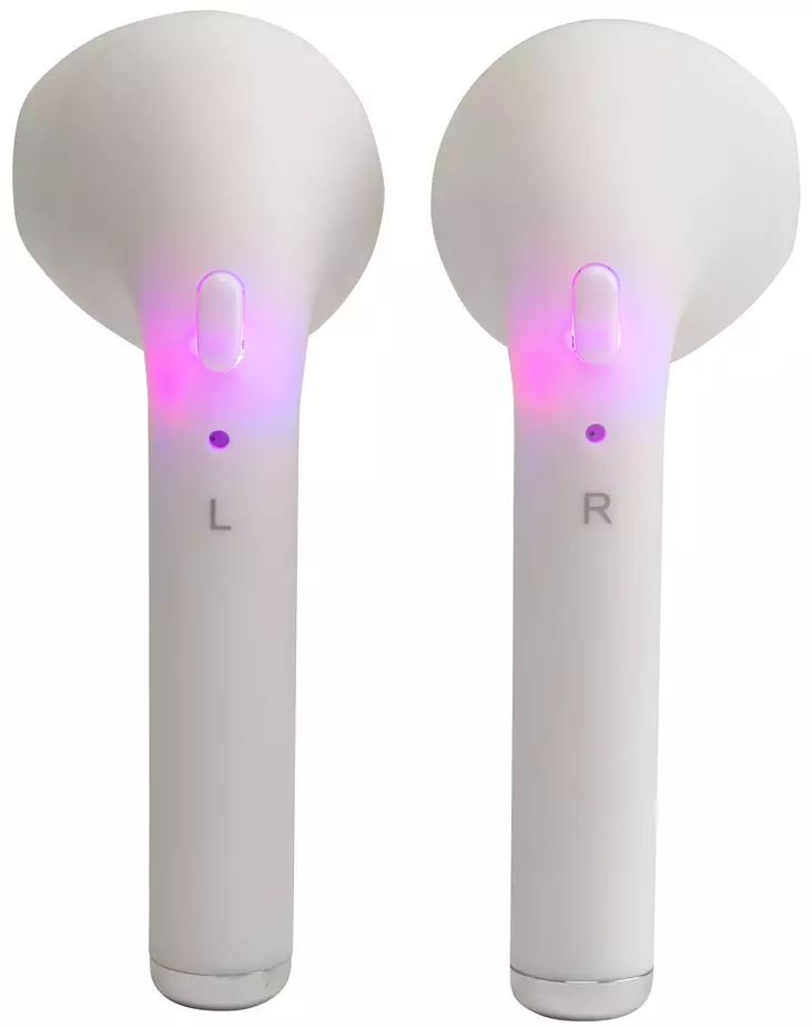 Nappikuulokkeet BT valkoinen Denver TWE-46WHITE - In-ear hörlurar - 5706751054174 - 1