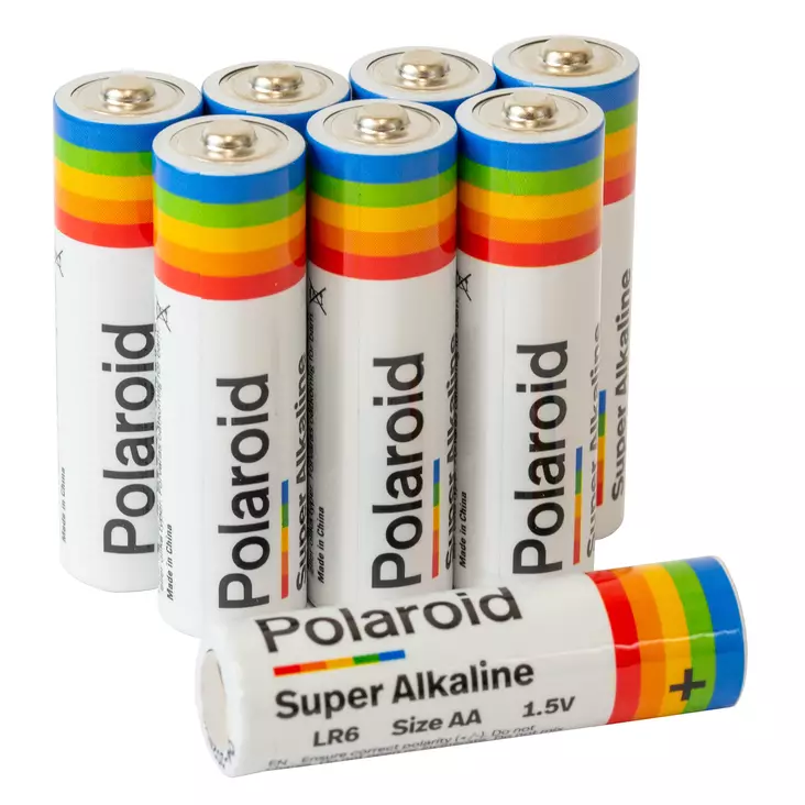 AA-Batterier 8-pack Polaroid - Alkaliska batterier - 6438168100654 - 1