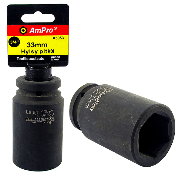 Lång krafthylsa 3/4" 29 mm - Hylsor och hylsats - 795609050494 - 1