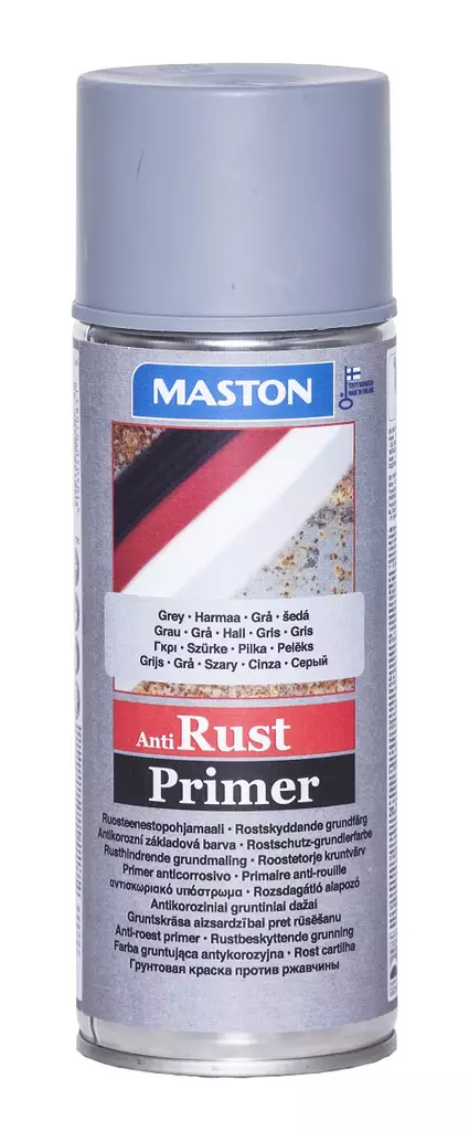 Grundfärg Maston Rost-Primer grå 400ml - Billackfärger - 647-7047-24 - 1