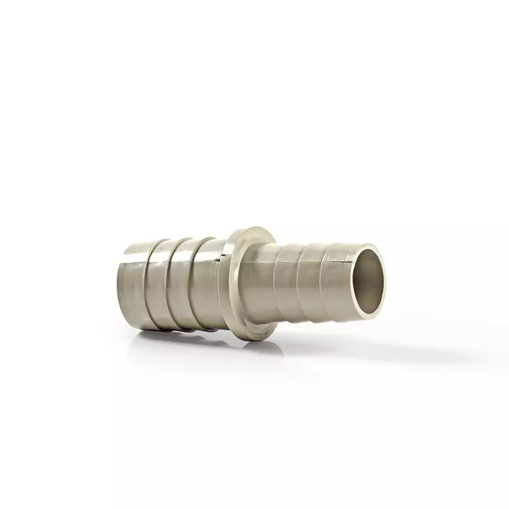 Förlängningsstycke med 2 slangklämmor | 19 mm | 22 mm | Grå / Metall - Reservdelar - 5412810301454 - 1