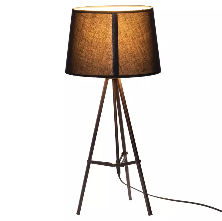 P=C3=B6yt=C3=A4valaisin Caroline musta 4Living - Golv- och bordslampor - 6410416081724 - 1