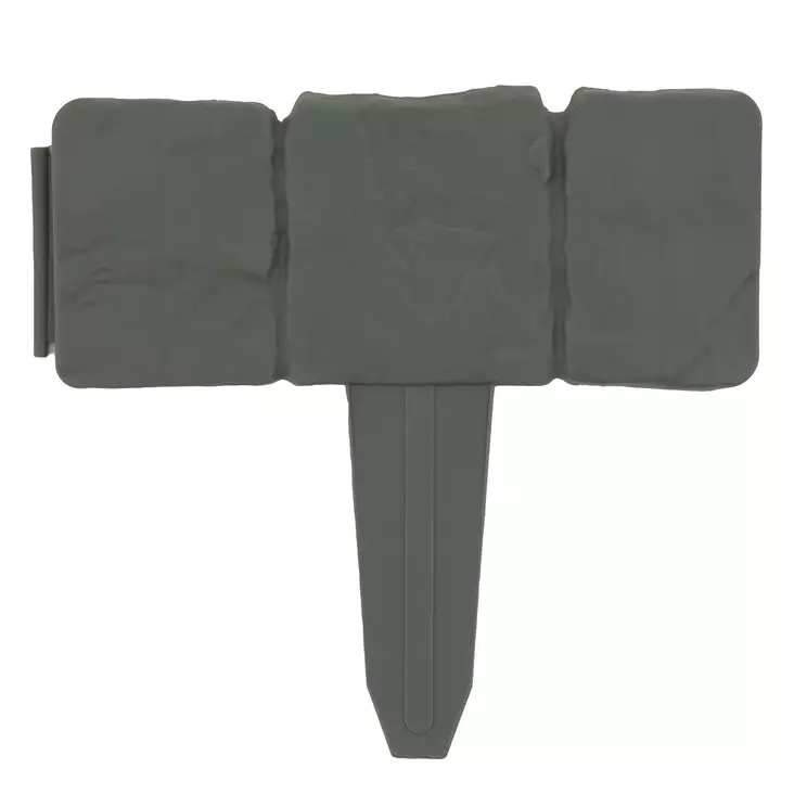 Rabattkant PP stenimitation 10 st - Övriga trädgårdsartiklar - 6438168093314 - 1