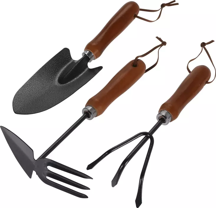 Puutarhaty=C3=B6kalu puukahvalla - Planteringskärl och tillbehör - 8719202821024 - 1