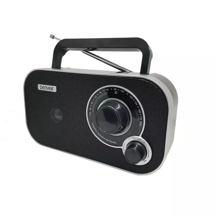 FM-Radio svart Denver - Radioapparater - 5706751051814 - 1
