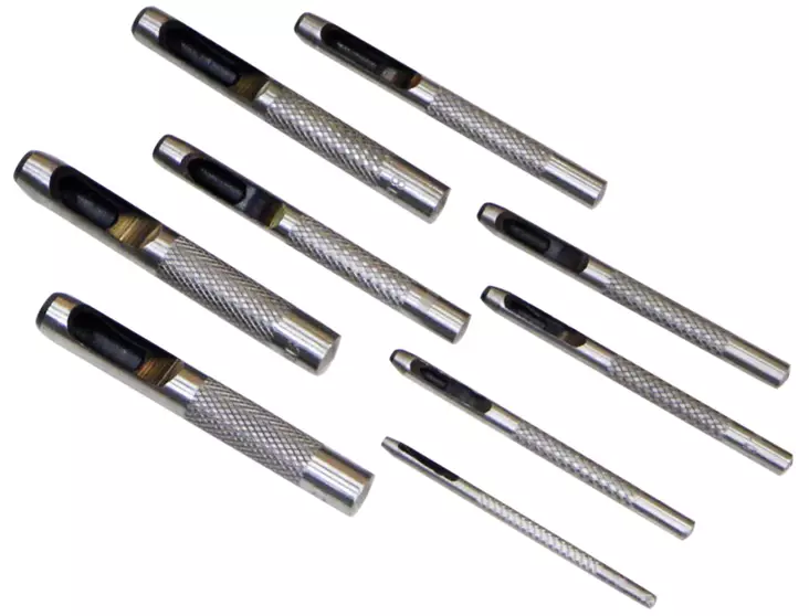 Hålpipor 2,5-10 mm 9 st - Handverktyg - 8714892620094 - 2