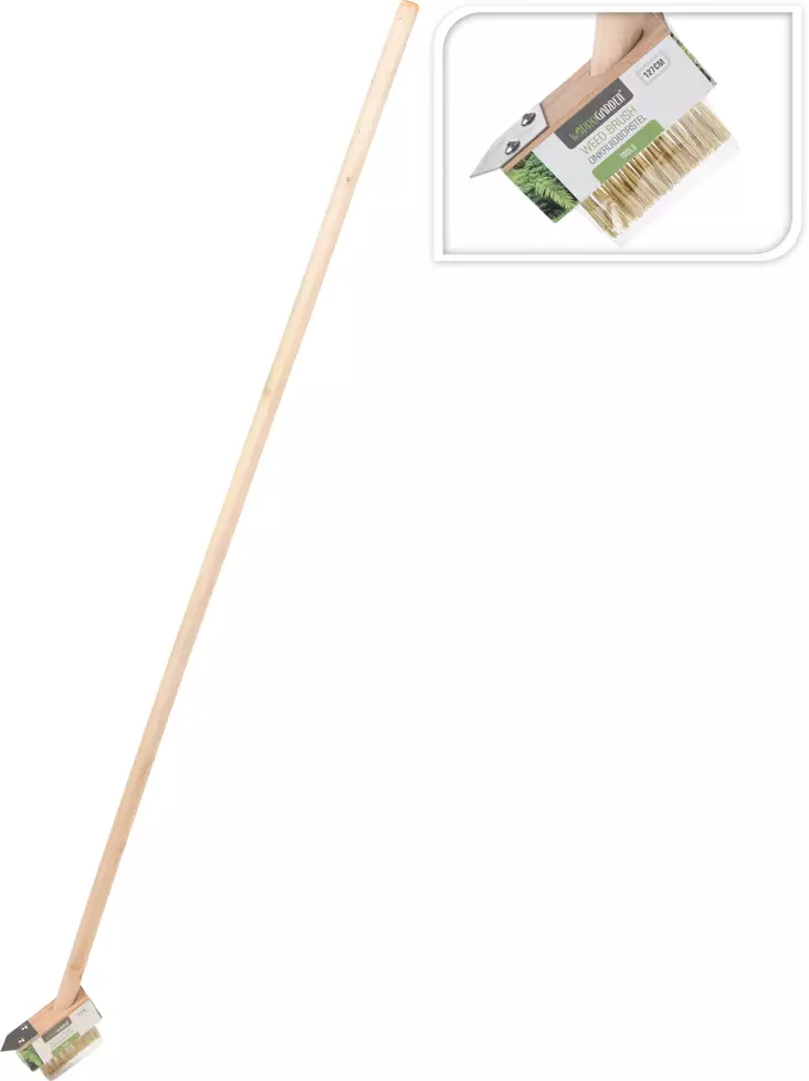 Rikkaruohoharja puuvarrella - Trädgårdsverktyg - 8720573132244 - 1