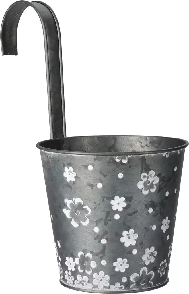 Kruka i Zink Daisy - Fängslande och Praktisk - Krukor - 8720573496124 - 1