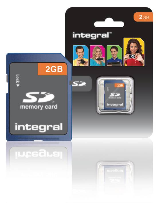 SD (Secure Digital) Minneskort 4 2 GB - Minneskort och kortläsare - 5039014156354 - 1