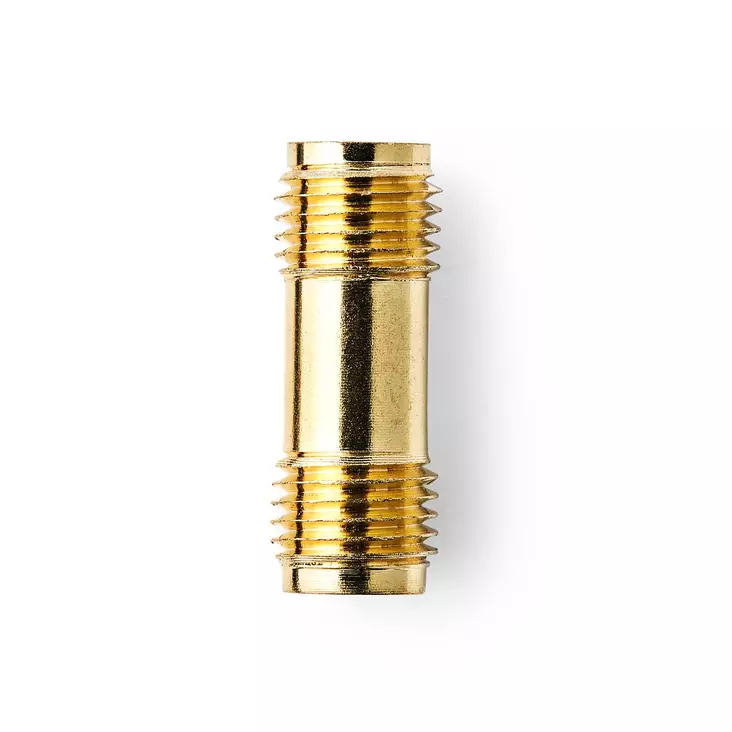 SMA Adapter | SMA Hona | SMA Hona | Guldplaterad | 50 Ohm | Rak | PVC | Guld | 2 st. | Låda - Nedis produkter - 5412810425624 - 1