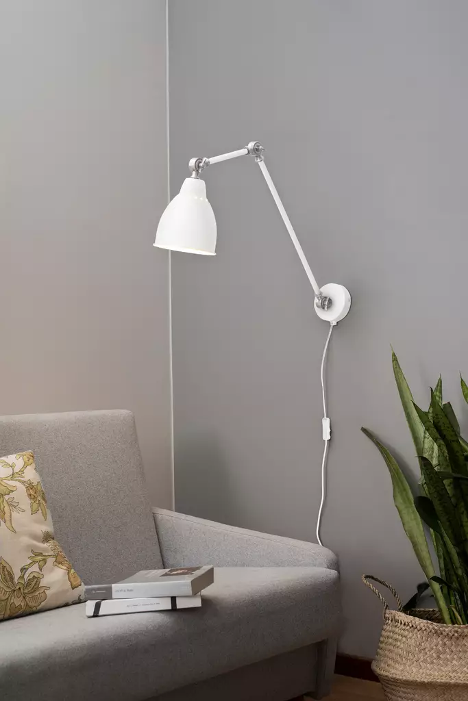 Sein=C3=A4valaisin Airam Sansa valkoinen - Tak- och vägglampor - 6435200226464 - 1