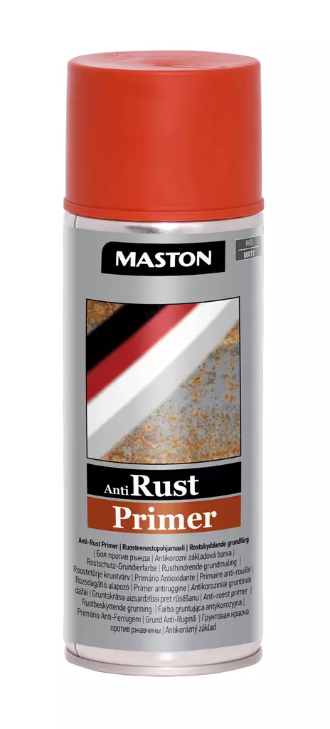 Spraymaali Anti Rust-primer punaruskea 400ml - Sprayfärger - 4104040010824 - 1