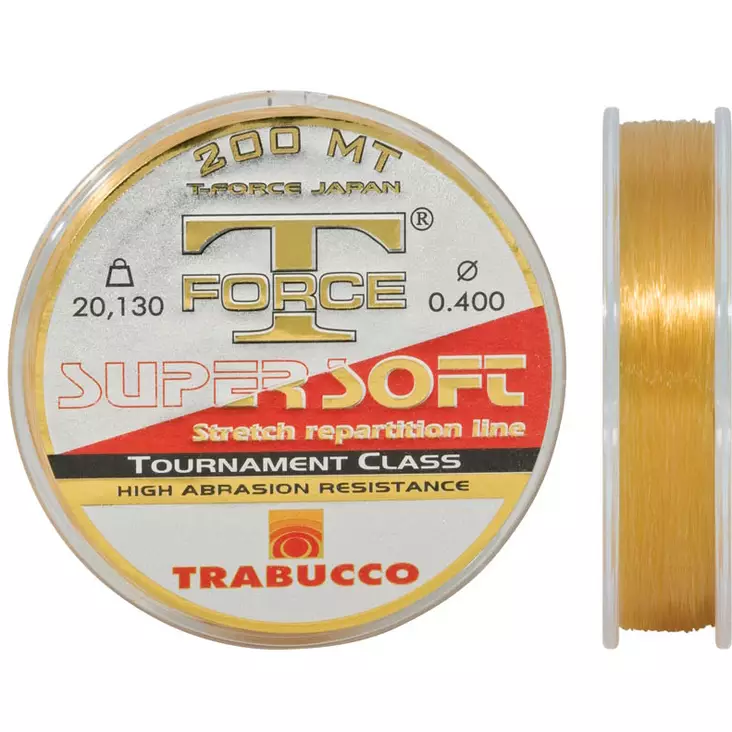 T-force Super Soft 200 m 0,40 mm - Fiskelinor - 8054393017994 - 1