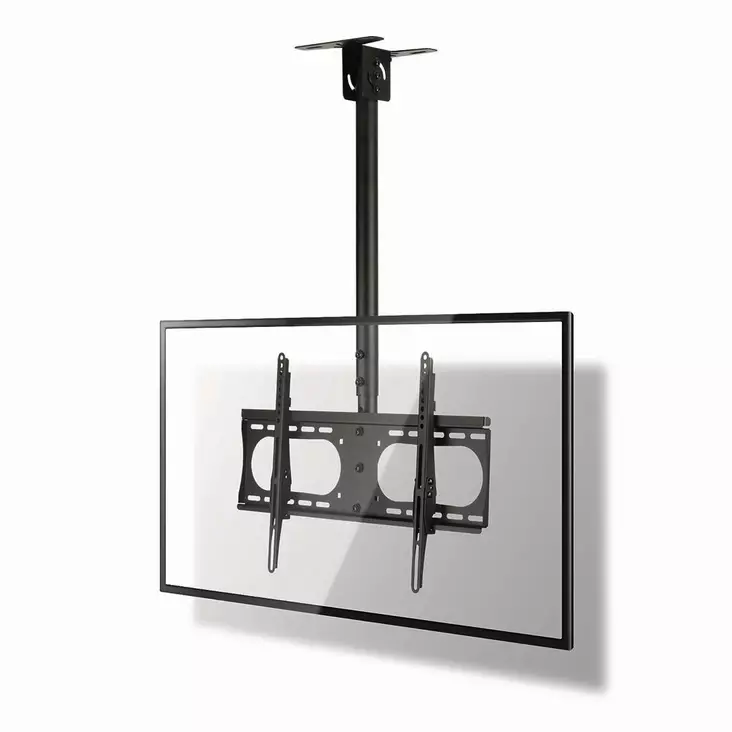 Fullt bevägligt tak TV fäste | 42 - 65 " | Maximal skärmvikt som stöds: 45 kg | Går att tilta | Roterbar | Minsta takavstånd: 716 mm | Max takavstånd: 1160 mm | 1 Ledpunkt(er) | Stål | Svart - TV-stativ - 5412810274154 - 1