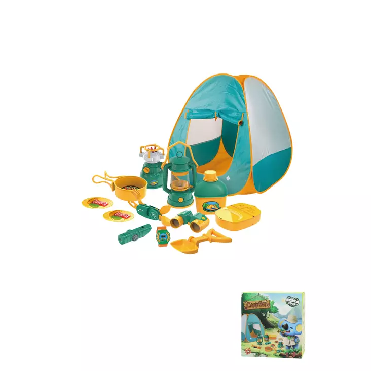 Telttasetti Camping - Hemets rollspel och affärsrollspel - 6438484009044 - 1