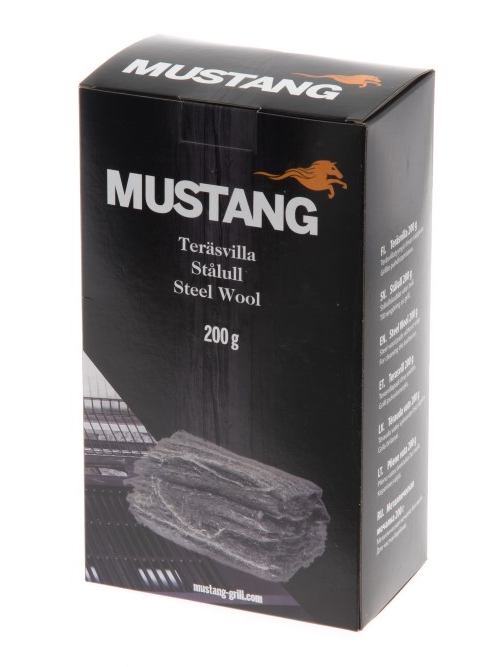 Stålull Mustang 200g - Grilltillbehör - 6410412751294 - 1