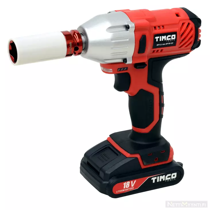 Akkumutterinv=C3=A4=C3=A4nnin Timco 18 V 1,5Ah 380 Nm - Batteridrivna mutterdragare - 6438014205434 - 1