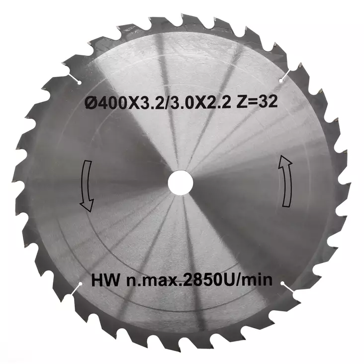 Timco LS400 400 mm klaffcirkelblad - Cirkelsågklingor - 2050000258404 - 1