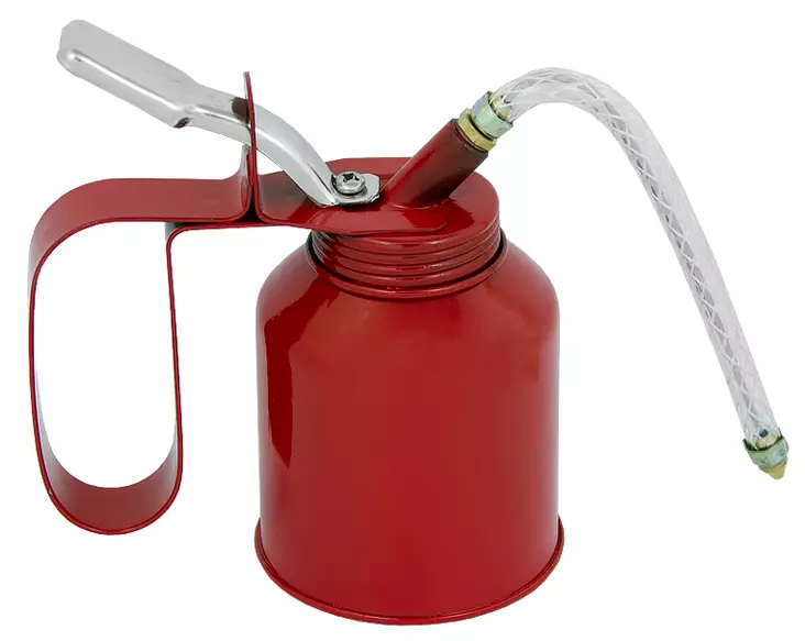 Oljekanna 250ml mässingpump - Fettpressar och droppkannor - 6420286859804 - 1