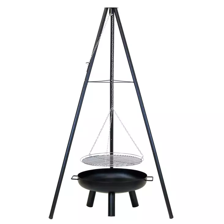 Tulisija + grillausteline=20 - Trädgårdsgrillar och eldstäder - 6438168112244 - 1