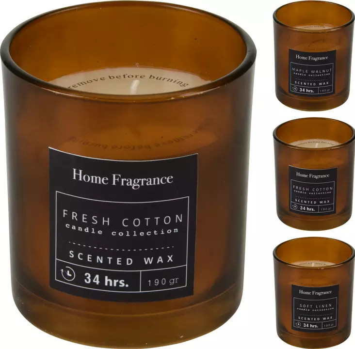 Tuoksukynttil=C3=A4 lasipurkissa - Ljus och lyktor - 8719987958434 - 1