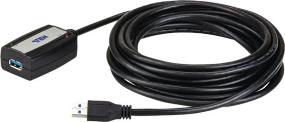 USB 3.0-Kabel USB A hona - USB A hane 5 m Svart - Dator och nätverk - 4719264640254 - 1