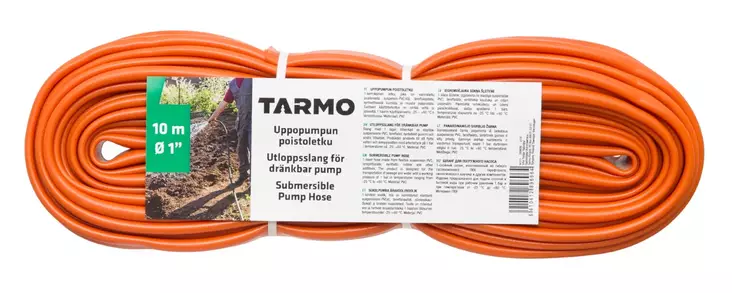 Uppopumpun poistoletku 25 mm 10 m pakkaus - Dränkbara pumpar - 6410412896964 - 1