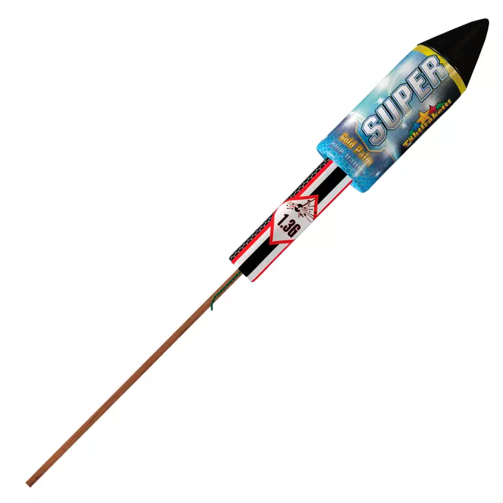 SUPER RAKETTI - Fyrverkerier - 6430037817854 - 1