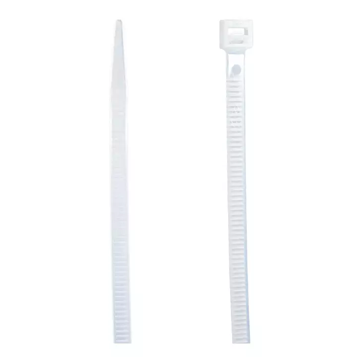 Nippuside Selfit 4,5x280 valkoinen 100 kpl - UV-suojattu, polyamidi 6.6 - Fästen och skruvar - 8014748300324 - 1