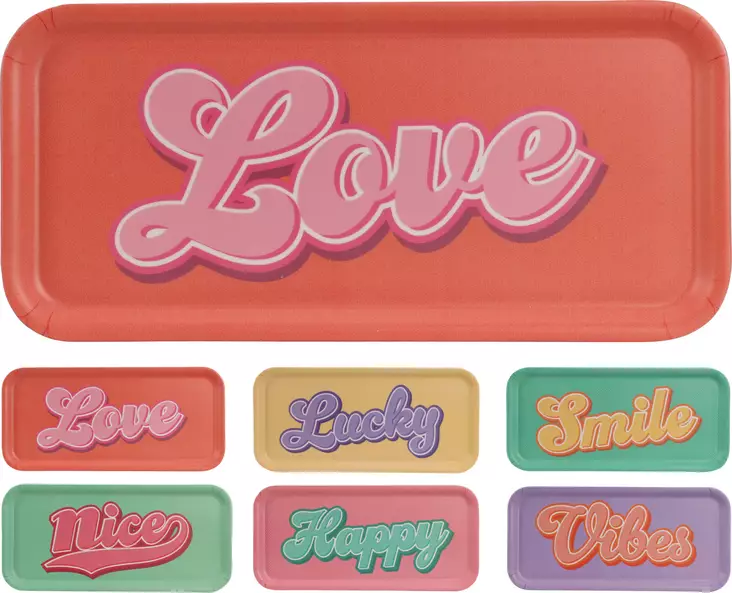 Bricka Melamin 32x15 cm - Serveringsfat - 8720573915274 - 1