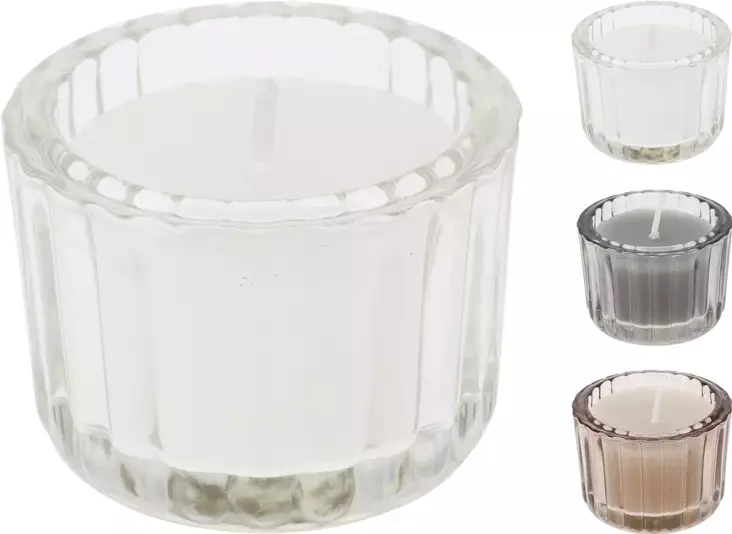 Doftljus i glas 5x3 cm – en stilren inredningsdetalj och stämningsskapare för hemmet och som gåva - Ljus och lyktor - 8721037154284 - 1