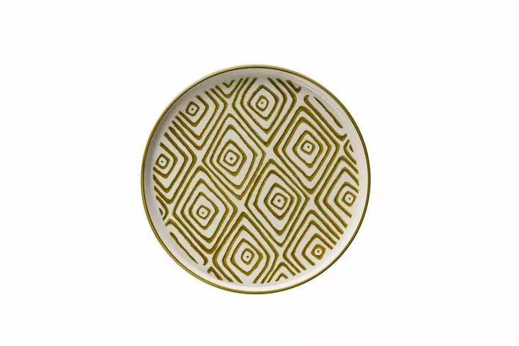 Frukostset (14 delar), flerfärgad, 19 cm tallrik, hållbar, stilren - Tallrikar - 8684282833314 - 1