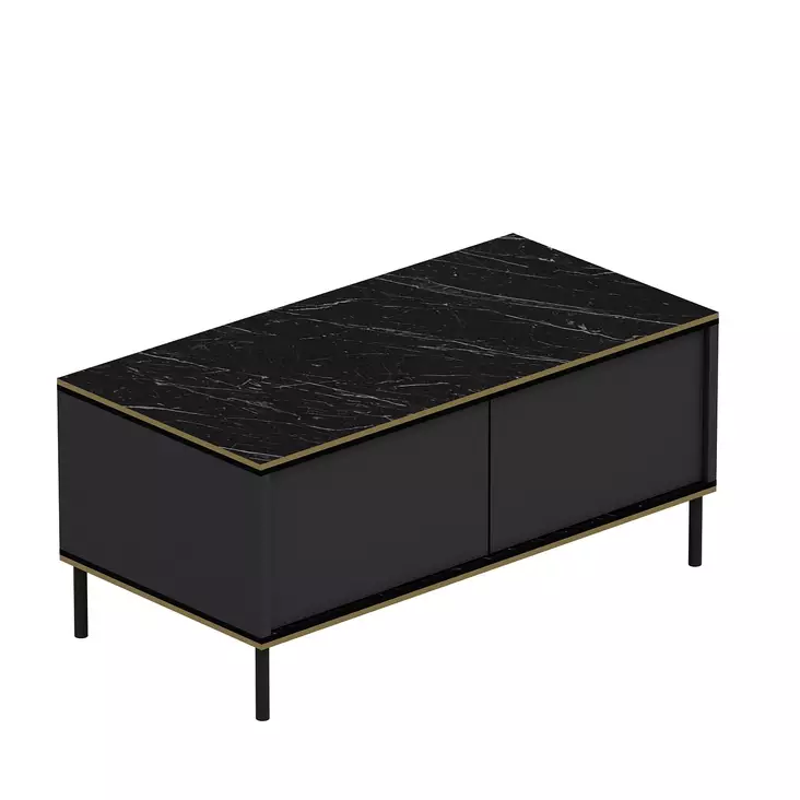 Soffbord Hanah Home Imaj Antracit Spånskiva 90x40x45 cm - Soffbord - 8684282041634 - 1