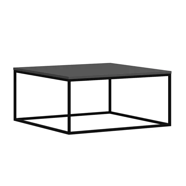 Soffbord Hanah Home Loni Antracit Spånskiva 90x42x90 cm - Soffbord - 8683742465614 - 1