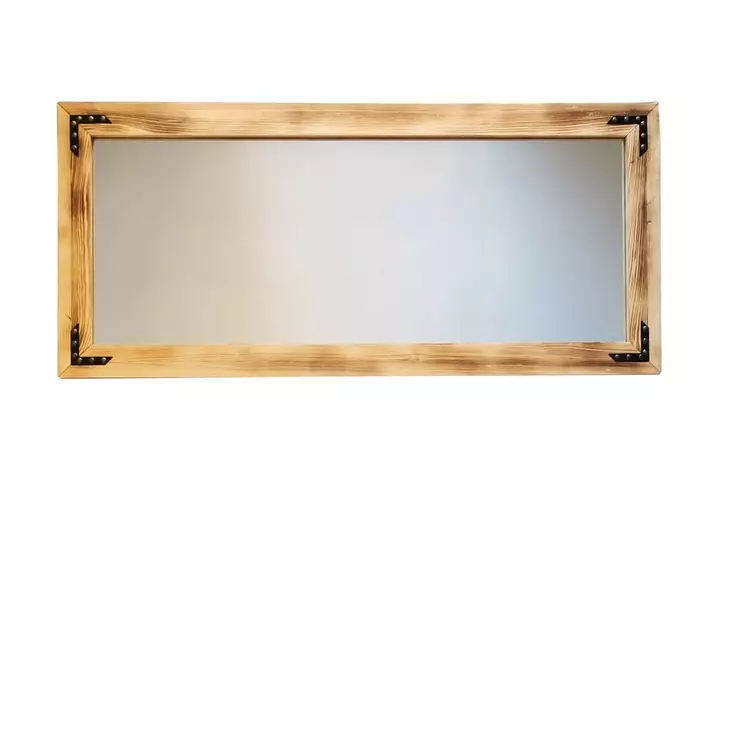 Spegel Hanah Home 11050ES Valnöt Massiv Furu 110x50x3 cm - Speglar - 8681875708424 - 1
