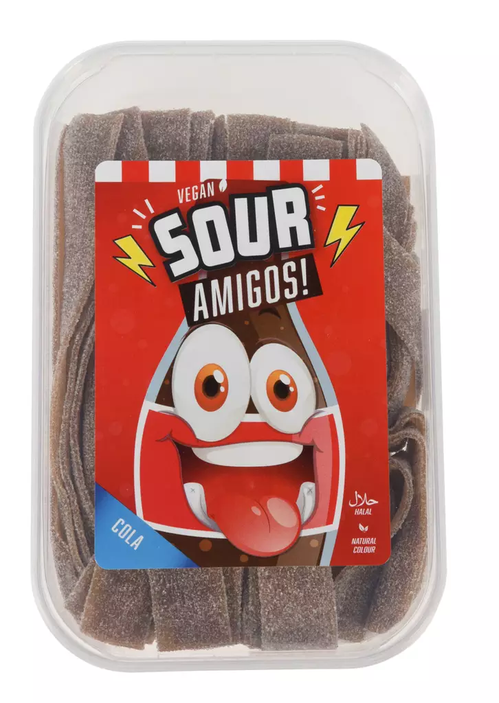 Cola Smakande Kolsyrade Remmar 300g - Hushållsprodukter - 8713305816444 - 1