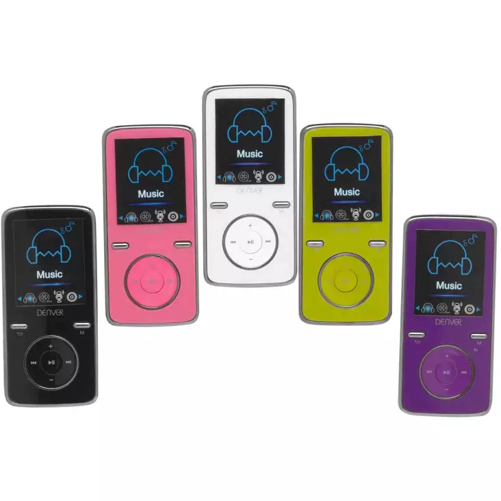 Denver MP3/4 soitin 4GB Denver - Radioapparater - 5706751020834 - 1
