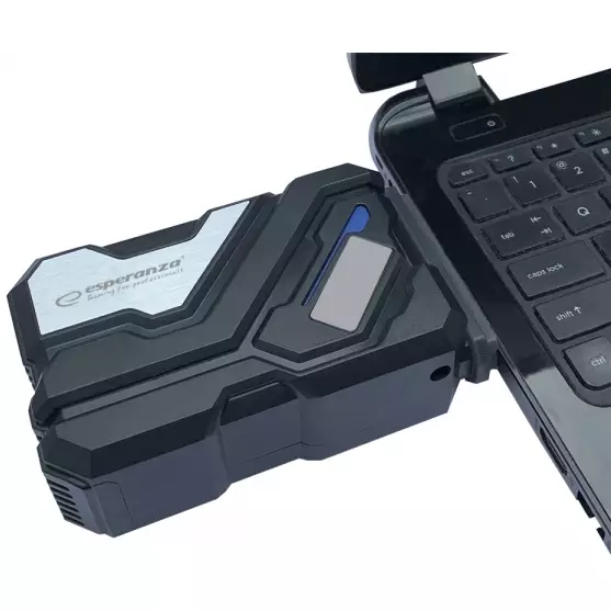 Esperanza Norte LED Kannettavan jäähdytin - Andra allmänna datortillbehör - 5901299943434 - 1