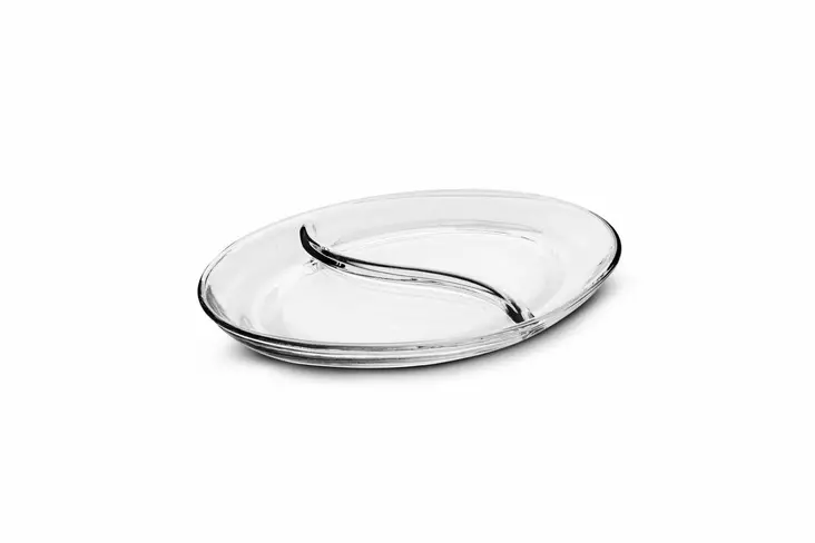 Frukostset Hermia Transparent Glas 2 Delar - Serveringsfat - 8684283561704 - 1