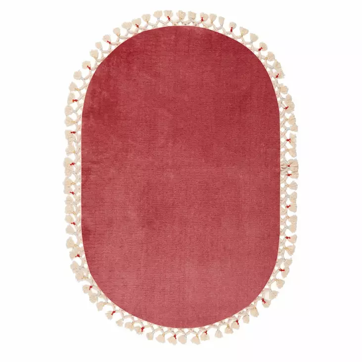 Badrumsmatta Mijölnir Fuchsia Halkfri 100 Akryl 100x150 cm - Badrumsmattor och våtrumsmattor - 8683342423434 - 1