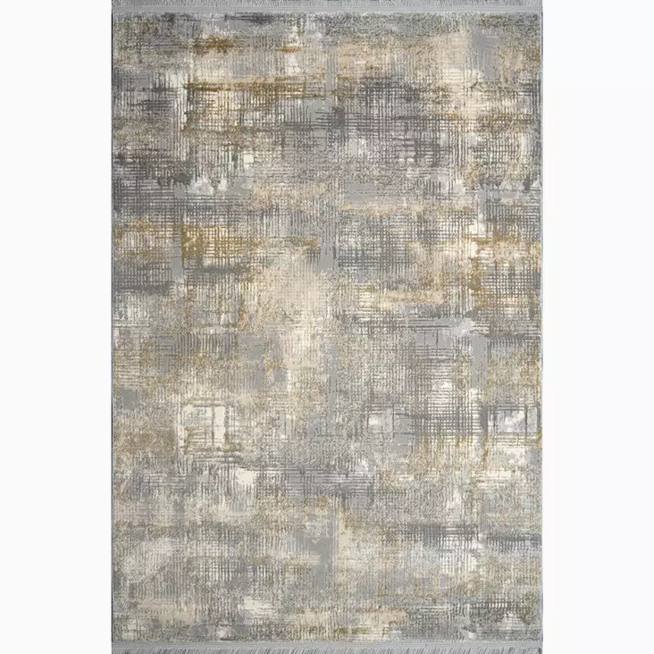 Matta Conceptum Notta 1107 Grå Beige Krämvit Polypropen Polyester 140x200 cm - Stora och medelstora mattor - 8683342376884 - 1