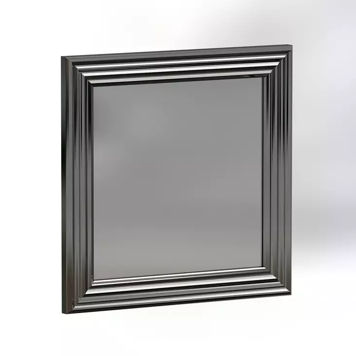Spegelset Hanah Home Otto Silver MDF 40x40x3 cm - Speglar - 8683743822874 - 1