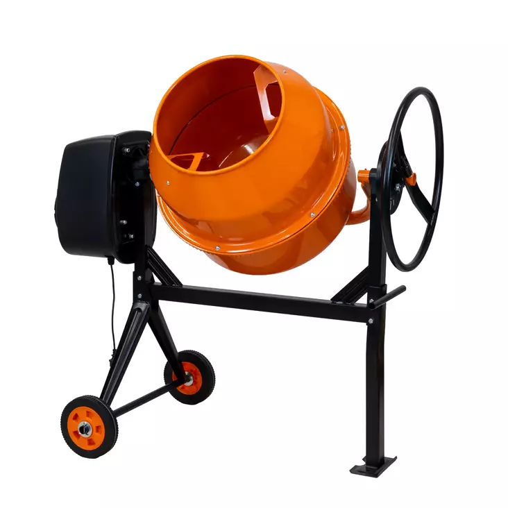 Jonköping Betongblandare 125L - Stark 550W motor & Kuggkrans i Gjutjärn - Blandningsmaskiner - 6438168120904 - 1