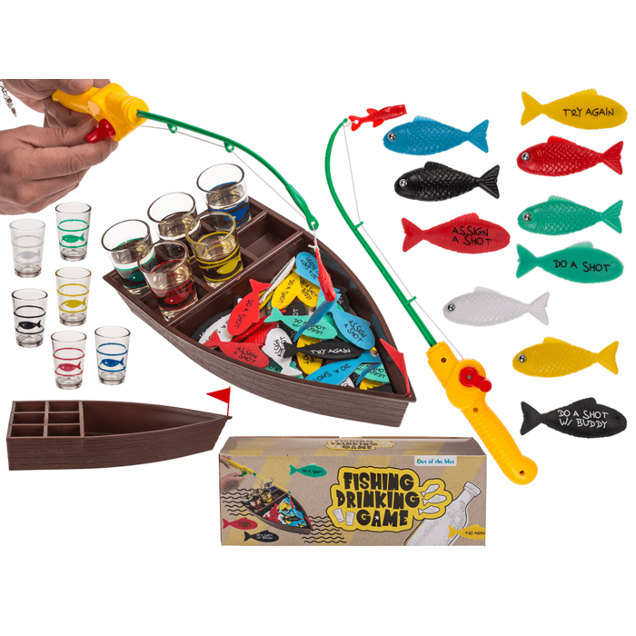 Juomapeli Kalastus koko paketti - Läskedrycker och energidrycker - 4029811447404 - 1