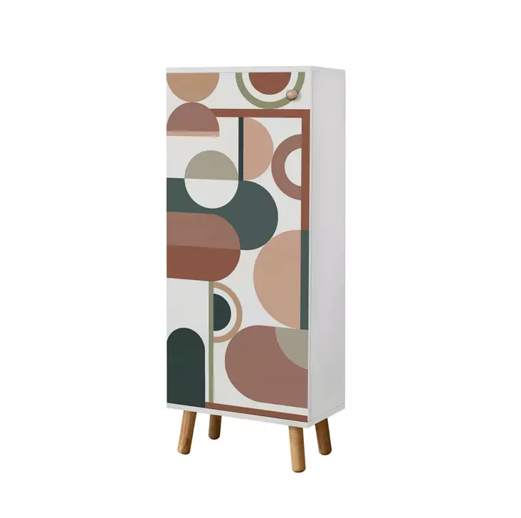 Skoskåp Hanah Home Vegas B 942 Vit Spånskiva 50x135x38 cm - Skoskåp - 8684282305064 - 1