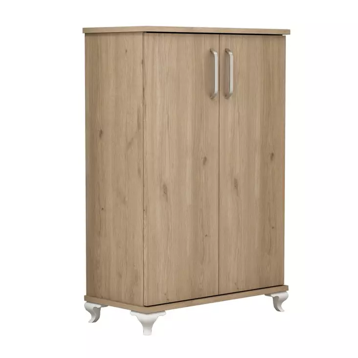 Skoskåp Hanah Home Asta Valnöt Spånskiva 72x100x32,5 cm - Skoskåp - 8681875808124 - 1