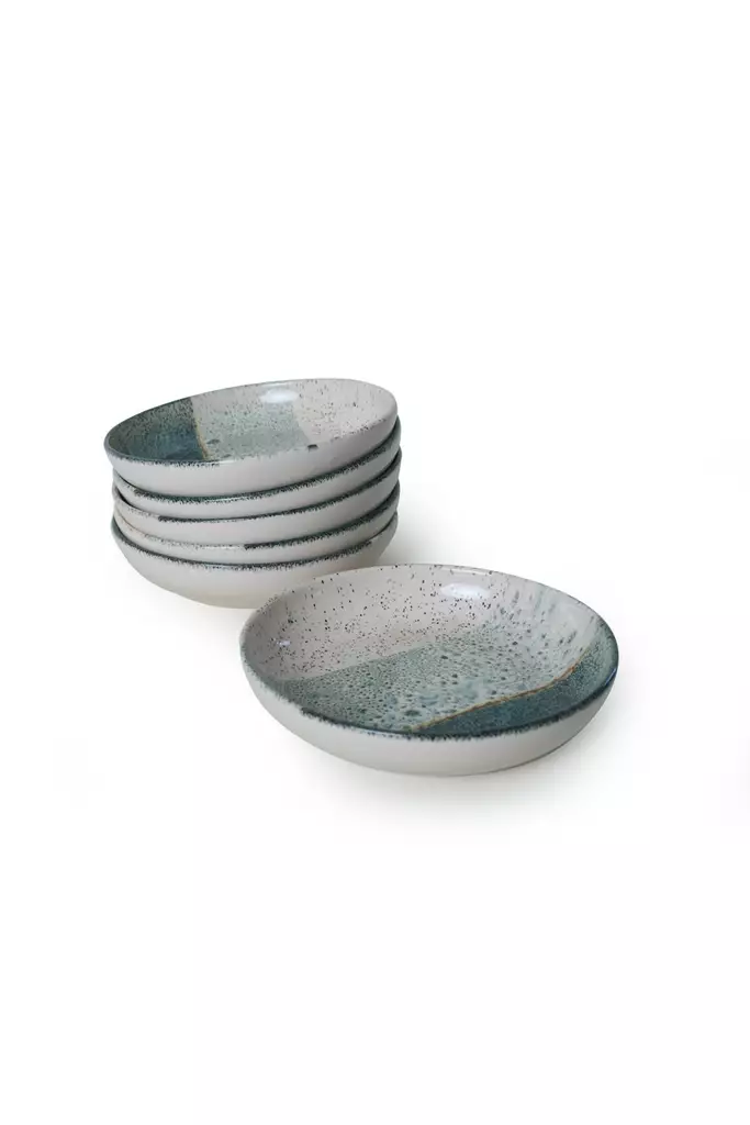 Skål Set Hermia Cream Keramik 6 Delar - Serveringsfat - 8684283399604 - 1