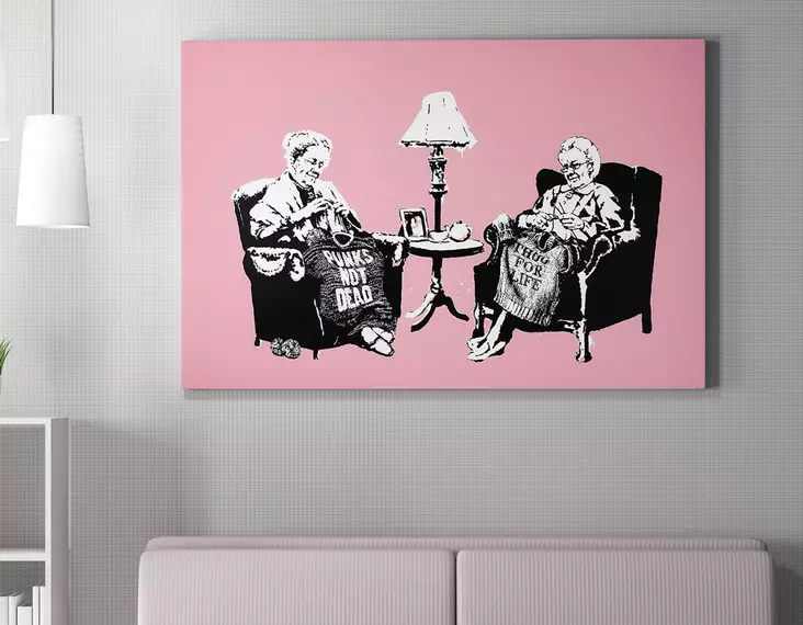 Canvastavla Wallxpert Flerfärgad Bomull/Polyester 50x70 cm - Tavlor och ramar - 8683342788854 - 1