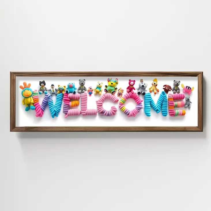 Inramad MDF-tavla Wallity Flerfärgad MDF 19x70 cm - Tavlor och ramar - 8684282615644 - 1