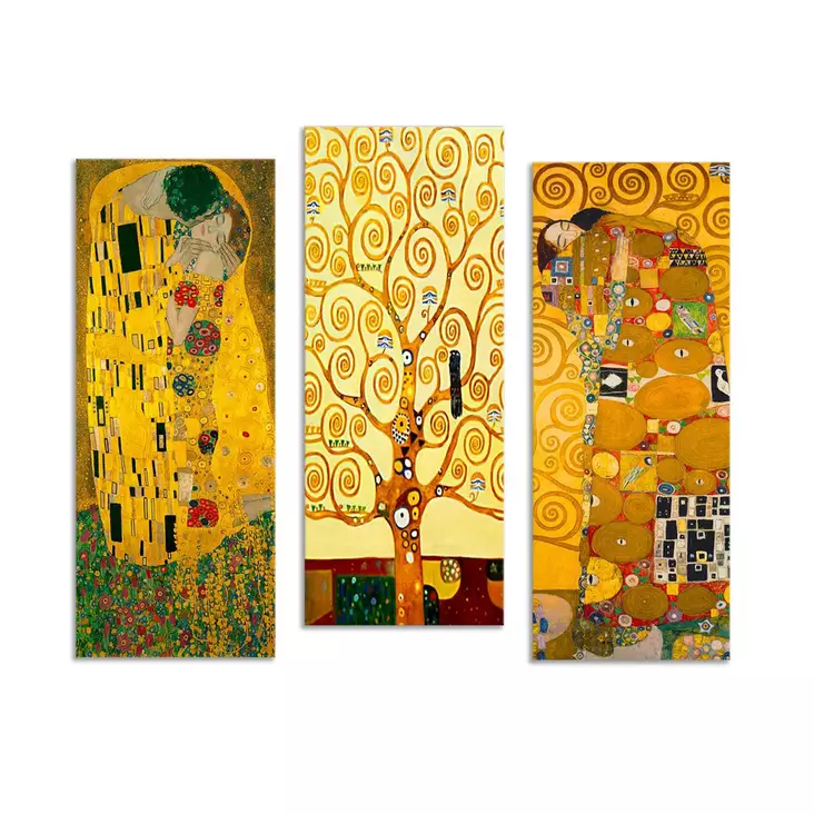 MDF-tavla Wallxpert Flerfärgad MDF 70x50 cm 3 Delar - Tavlor och ramar - 8681875650624 - 1